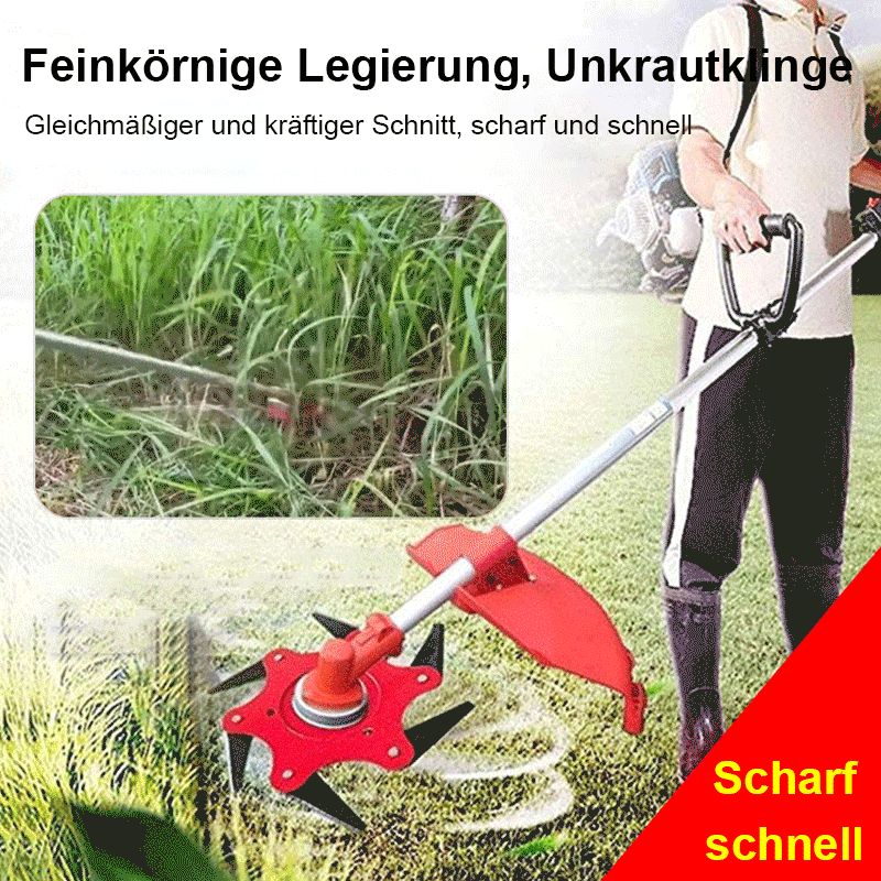 Die Bearbeitung von 100㎡ Rasen dauert nur 10 Minuten! 🌿 Machen Sie das Unkrautjäten zum Kinderspiel! 🎮