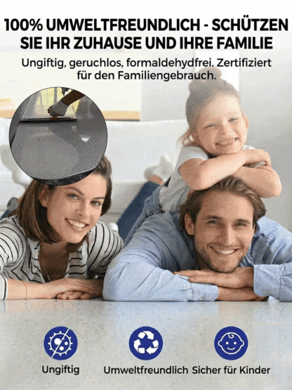 Premium DIY Bodenbeschichtung 🥇 Selbstnivellierend, Geruchsneutral, 2H Schnelltrocknend, R10 Rutschfest, Spart 90% Kosten 🚀