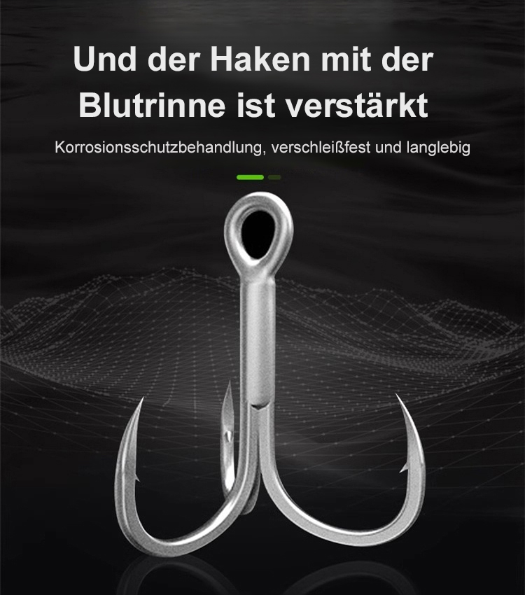 Anti-Hänger Allround-VIB-Köder 🎣, geeignet für alle Spinnfischen-Arten! 🐟