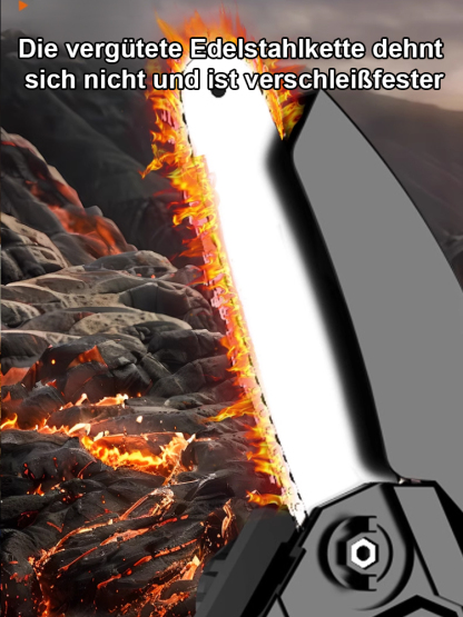 [Kaufen Sie eine und nutzen Sie sie ein Leben lang] Akku-Lithium-Kettensäge für Holzfäller