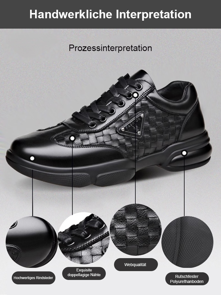 Herrenschuhe, die so bequem sind, dass Sie den ganzen Tag laufen können, ohne müde zu werden. 👞🚶‍♂️