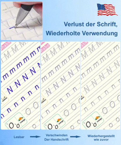  Magisches Übungsheft für Kinder: Zahlen, Buchstaben und Kunst in mehreren Sprachen ✨📚