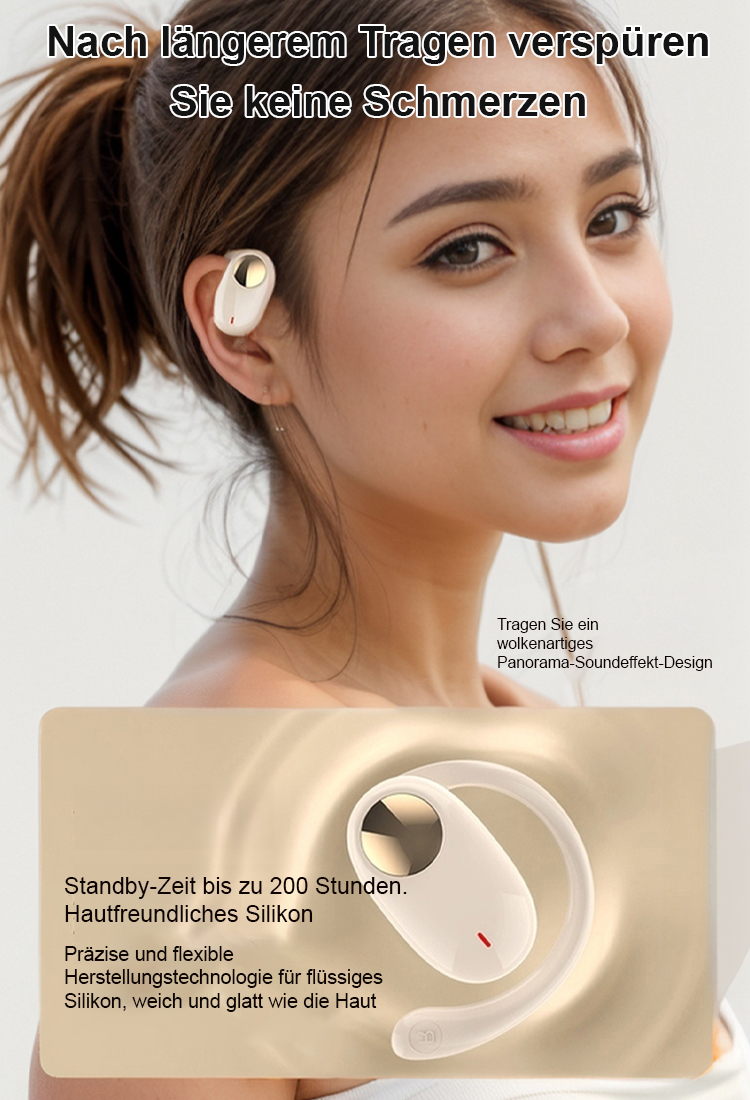 180° drehbares, offenes OWS-Bluetooth-Headset