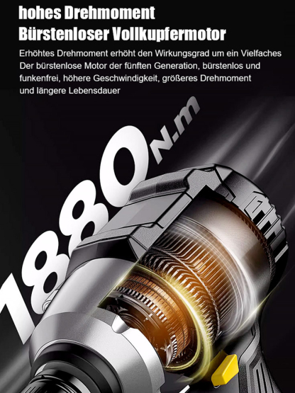 Lithium-Schlagschrauber mit hohem Drehmoment