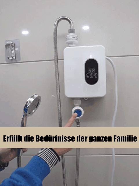 Stromrechnung weniger als 10€ pro Monat! Gasdurchlauferhitzer austauschen!