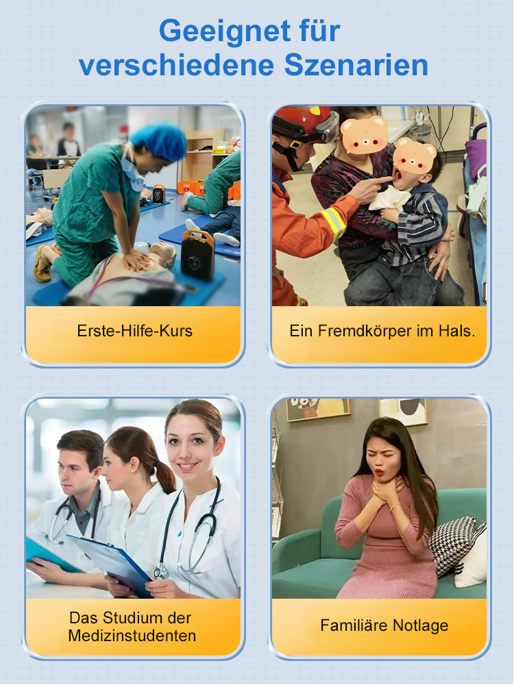 Lebensrettendes Anti-Erstickungsgerät 🚨 Ein-Klick-Bedienung, für Kinder und Erwachsene, sicheres Einwegventil, ohne Vorkenntnisse nutzbar 🛡️