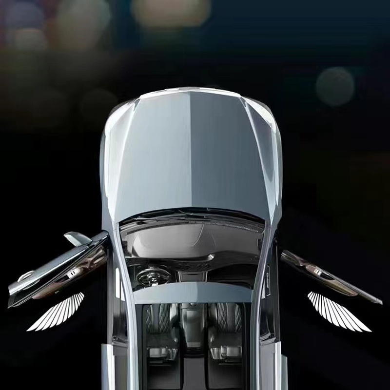 🚗【Engelsflügel】Automatische Projektions-Türleuchte für Autos.✨