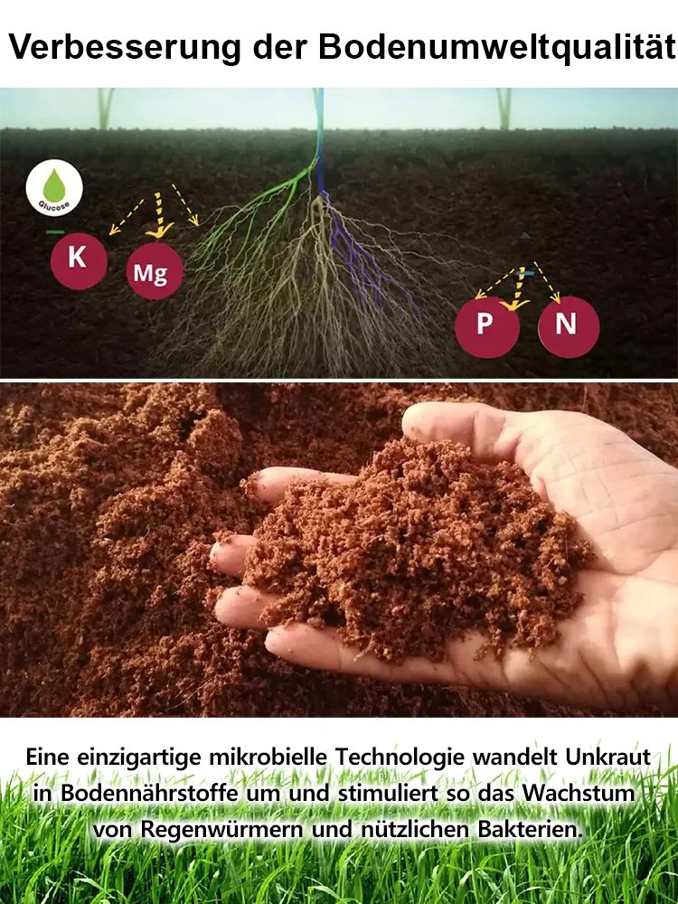 2025 neuestes biologisches umweltfreundliches Herbizid, das gezielt Unkraut bekämpft! 🌿 Einmal anwenden und 3 Jahre unkrautfrei! 🚫🌱