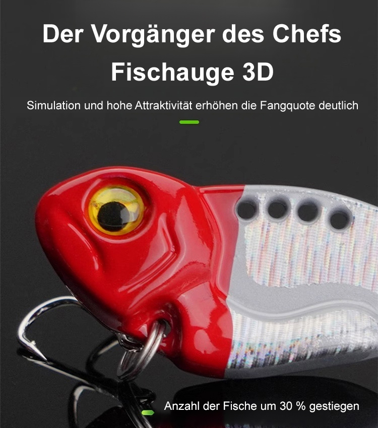 Anti-Hänger Allround-VIB-Köder 🎣, geeignet für alle Spinnfischen-Arten! 🐟
