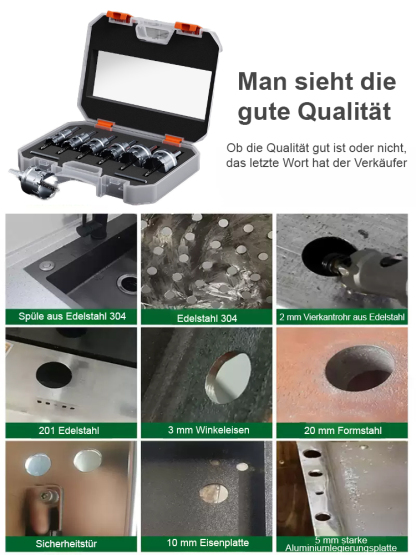 5 Sekunden, um ein Loch zu bohren, egal welches Material 🛠️ Keine Bauarbeiter mehr nötig ✔️