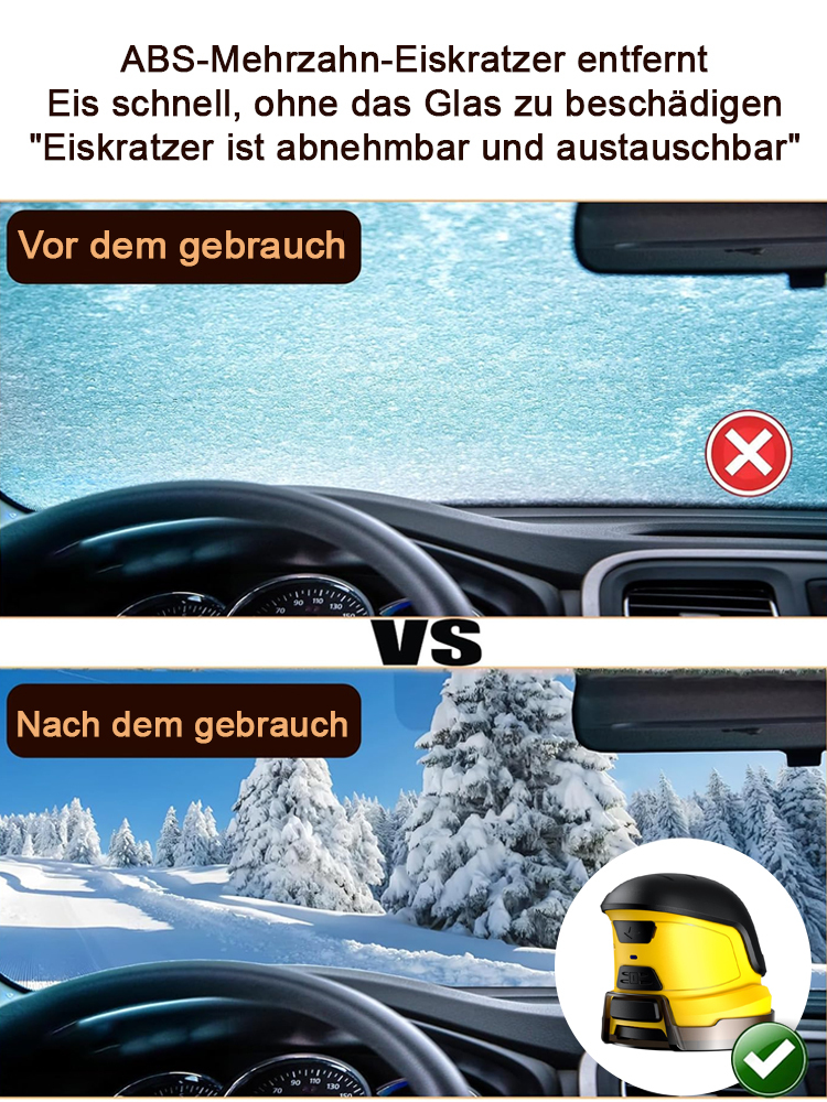[Effizientes Schneeschmelzen in 3 Sekunden] Elektrischer Schnee- und Eisentferner