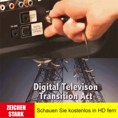 HD-Digital-TV-Signalempfänger für den Innenbereich