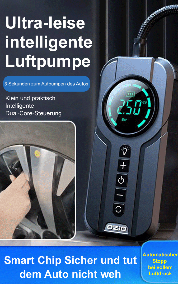 ⚡🚗 Doppelpower-Wunder: Starten & Aufpumpen in Sekunden!