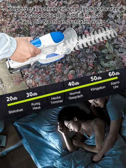 [Sonderangebote außerhalb der Saison] Tragbare, wiederaufladbare elektrische Heckenschere