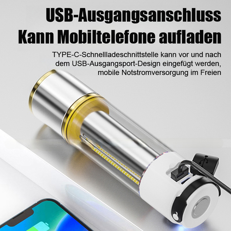 Superhelle und helle Taschenlampe