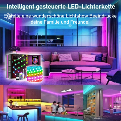 Intelligent gesteuerte LED-Lichterkette