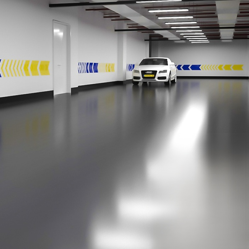 Profi DIY Bodenbeschichtung - Selbstnivellierend und Trittfest 🛠️ Für Garageund Haus 🏠