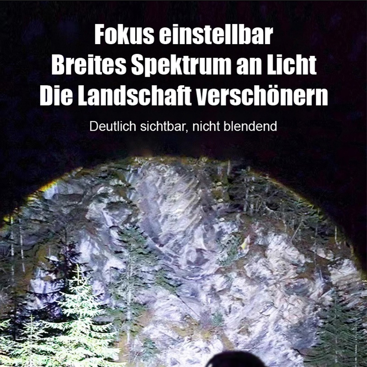 Superhelle und helle Taschenlampe