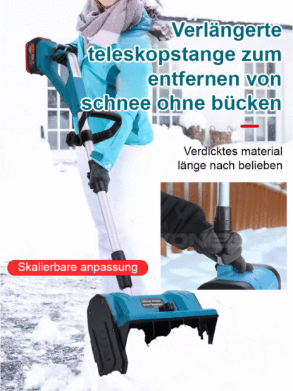Faltbare Lithium-Schneefräse, räumt in nur 3 Minuten 100㎡ Schnee! 🌨️❄️ Mühelos durch den ganzen Winter! ⛄🔋