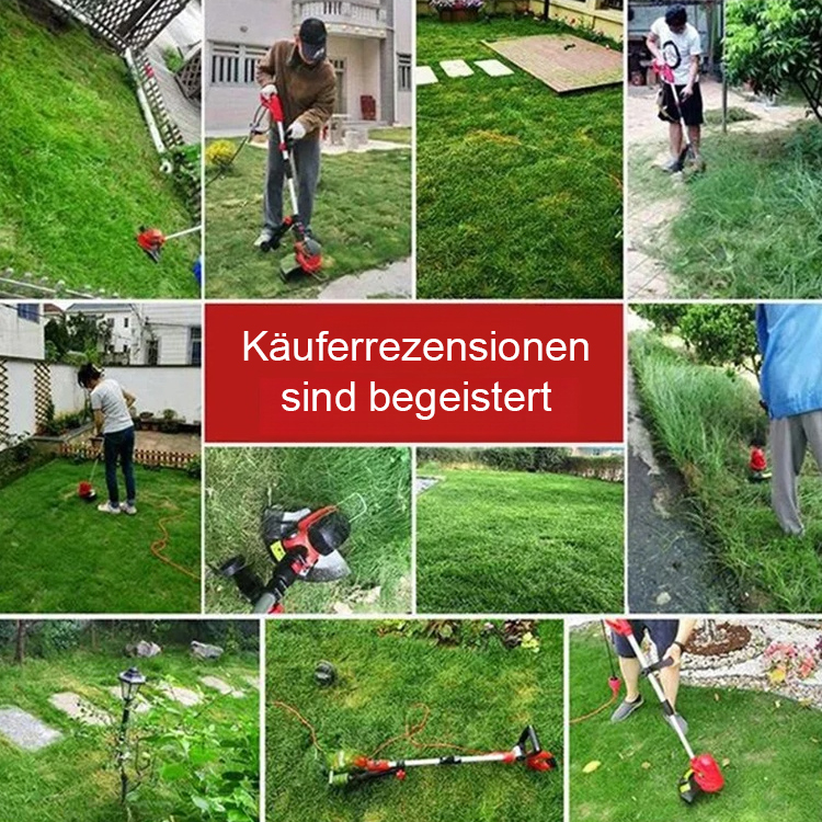 Die Bearbeitung von 100㎡ Rasen dauert nur 10 Minuten! 🌿 Machen Sie das Unkrautjäten zum Kinderspiel! 🎮