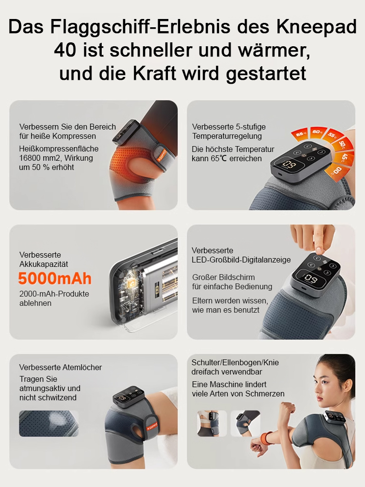 Das von Profisportlern verwendete Knie-Therapiegerät bringt dein Knie in einer Woche wieder in Schwung. 🏃‍♂️🏅