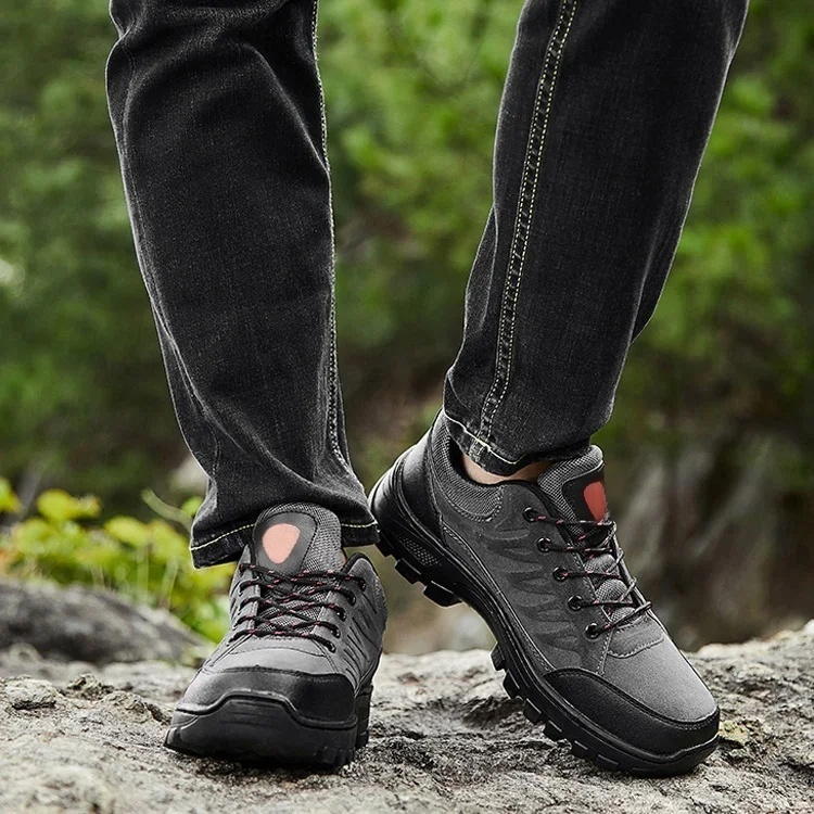 Günstige, stoßdämpfende, wasserdichte und rutschfeste atmungsaktive Wanderstiefel ⛰️🌧️🛡️ - Ihre perfekte Wahl für jedes Abenteuer!