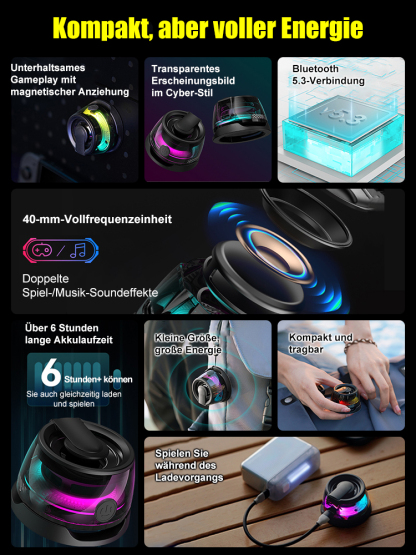 Magnetischer Bluetooth-Lautsprecher