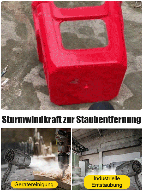 Reinigen Sie in nur 5 Minuten den Garten von Blättern 🍂 und in 3 Minuten Ihr Auto vom Schnee! ❄️ Kabel- und kabelloses Kraftpaket mit Turbopower und langer Akkulaufzeit! 💨