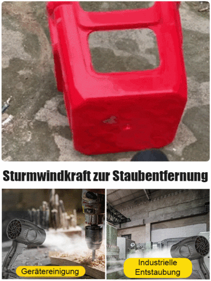 Reinigen Sie in nur 5 Minuten den Garten von Blättern 🍂 und in 3 Minuten Ihr Auto vom Schnee! ❄️ Kabel- und kabelloses Kraftpaket mit Turbopower und langer Akkulaufzeit! 💨