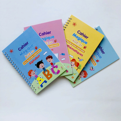  Magisches Übungsheft für Kinder: Zahlen, Buchstaben und Kunst in mehreren Sprachen ✨📚