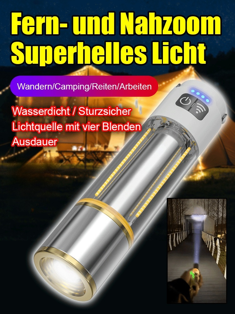 Superhelle und helle Taschenlampe
