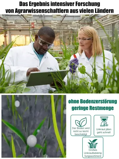 2025 neuestes biologisches umweltfreundliches Herbizid, das gezielt Unkraut bekämpft! 🌿 Einmal anwenden und 3 Jahre unkrautfrei! 🚫🌱