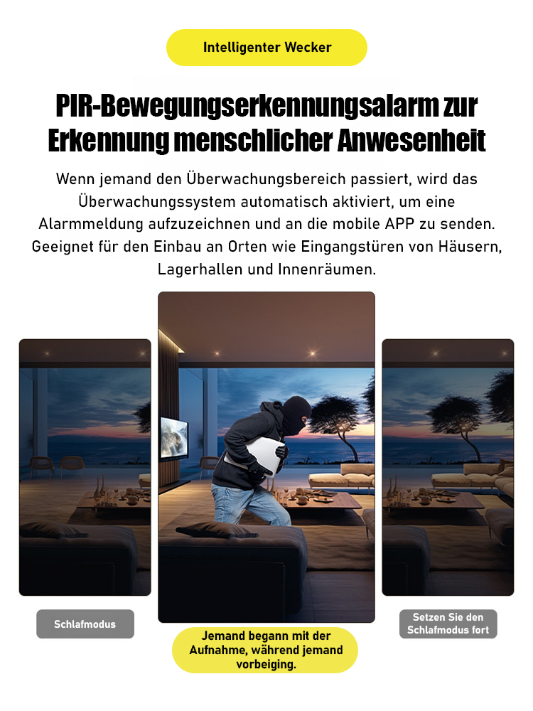 📷 Kabellose Überwachungskamera! 📡 Echtzeitübertragung, 🔋 Akkulaufzeit von 12 Monaten! 🎉