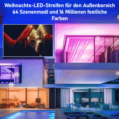 Intelligent gesteuerte LED-Lichterkette