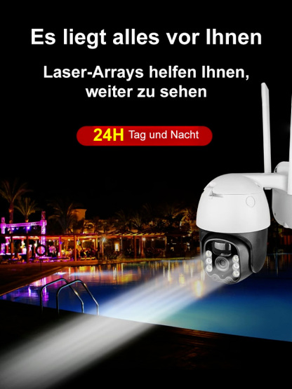 Solarbetriebene Überwachungskamera