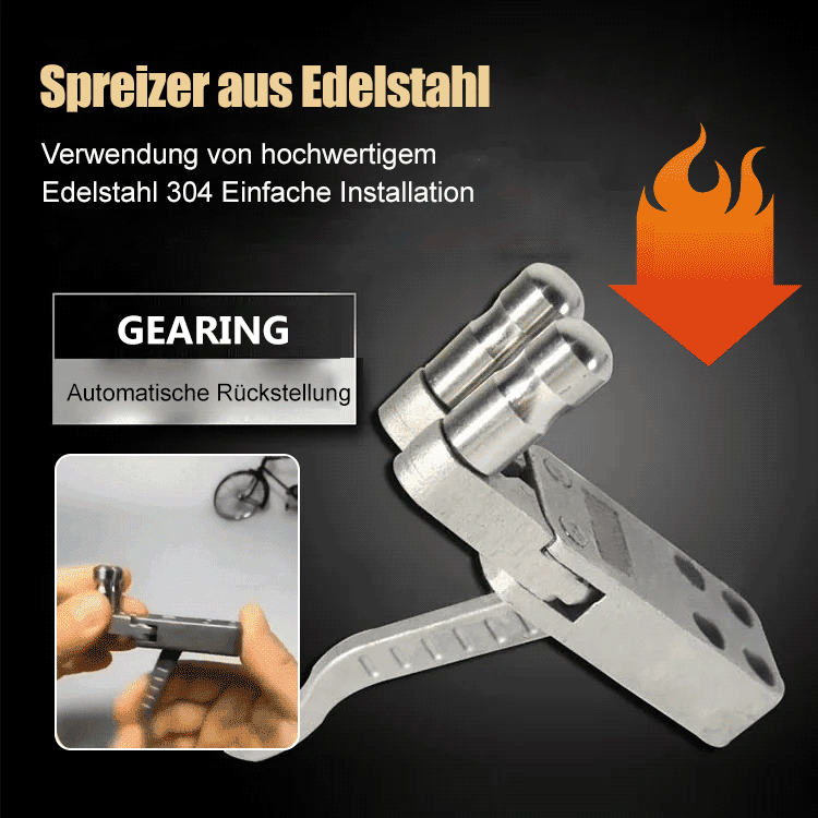Spreizer aus rostfreiem Stahl