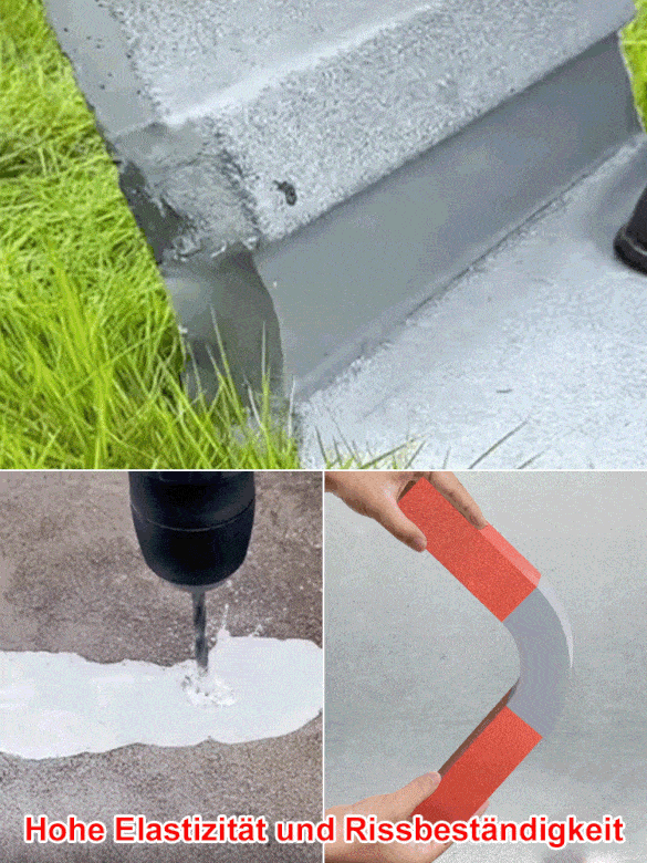 Profi MS-Polymer Dichtstoff 💧 Härtet unter Wasser 🛠️ 500% Elastisch ☀️ UV-beständig ⏱️ 2h Schnellhärtend