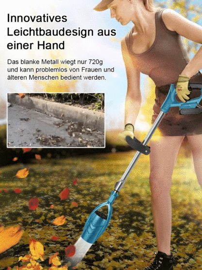 🌨️✨ In nur 3 Minuten den Schnee und die Blätter beseitigen: Kabelloser, faltbarer Schneeflächengebläse! 🍃❄️