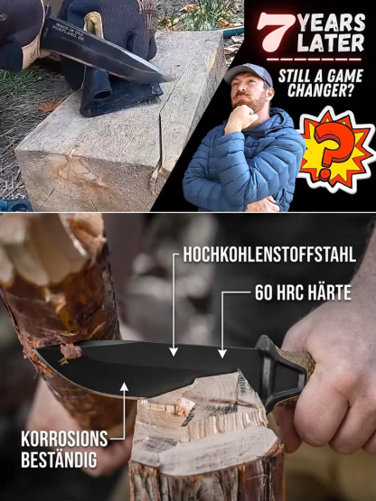 Multifunktionales  Outdoor-Campingmesser