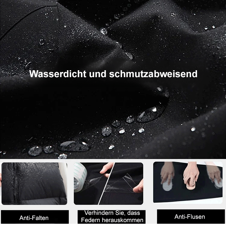 Daunenjacke, die bis zu -25℃ warm hält 🥶 und sowohl als Außenschicht als auch als Zwischenschicht getragen werden kann! 🧥
