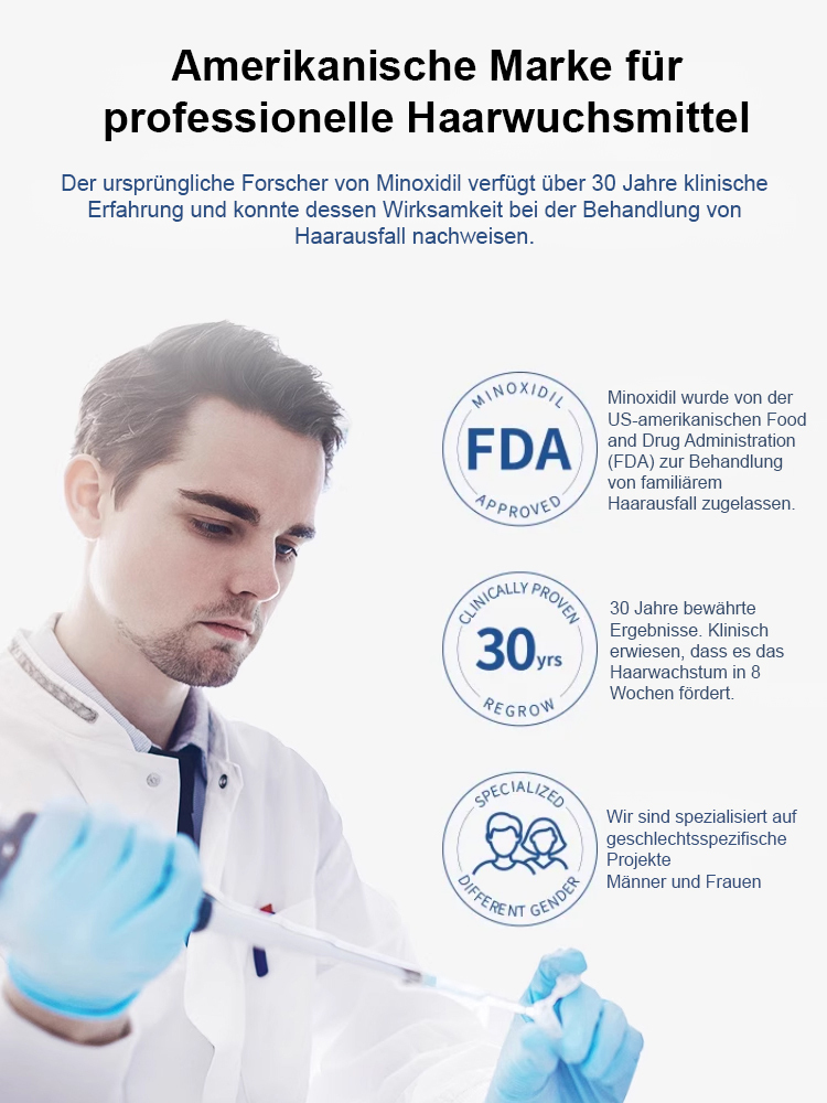 5% Minoxidil-Schaum für optimale Konzentration, sichtbare Wirkung innerhalb einer Woche 💪, das beste Mittel gegen Haarausfall im Herbst und Winter 🍂❄️