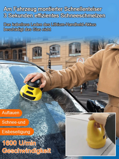 [Effizientes Schneeschmelzen in 3 Sekunden] Elektrischer Schnee- und Eisentferner