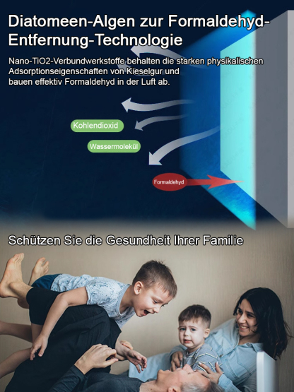 【Starke Rissreparatur】Formaldehyd-Entfernung, lärmmindernde und feuerhemmende Diatomeenschlamm-Wandf