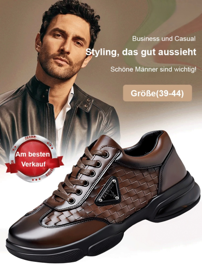 Herrenschuhe, die so bequem sind, dass Sie den ganzen Tag laufen können, ohne müde zu werden. 👞🚶‍♂️