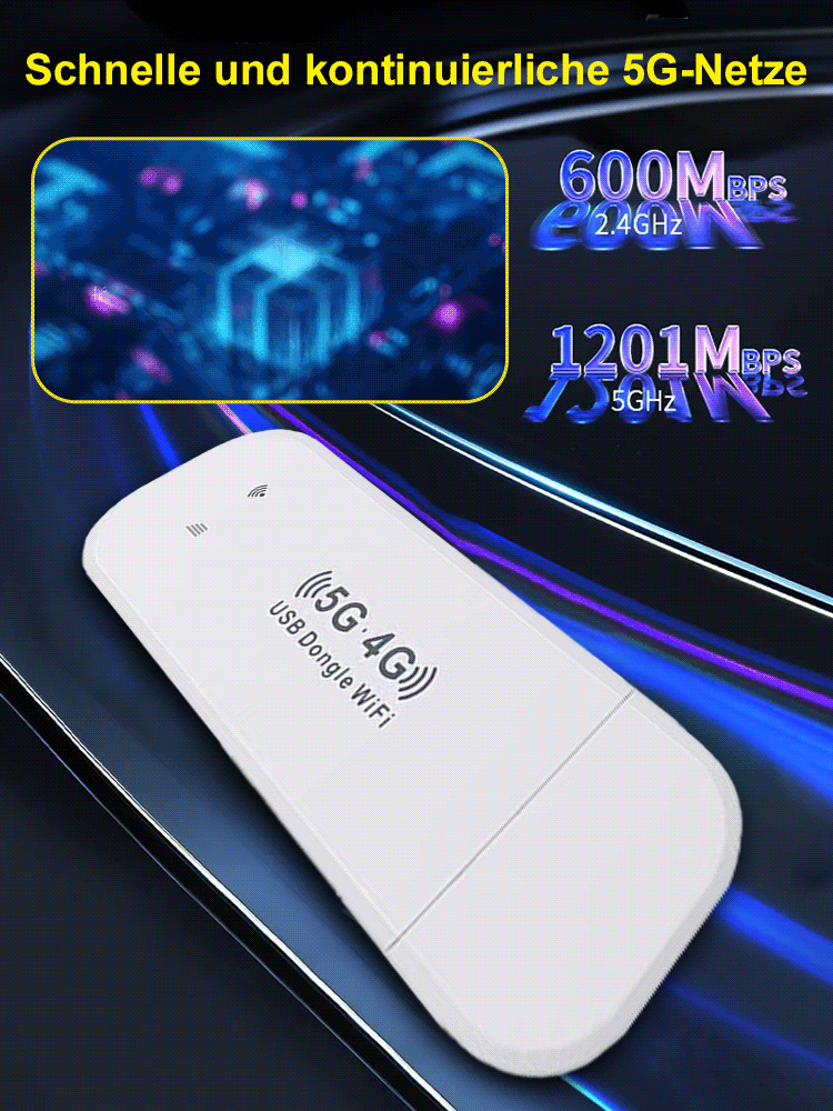 Drahtlose Internetkarte begleitet tragbares WIFI, 5G High-Speed-Internet, sorgenfreies Reisen.
