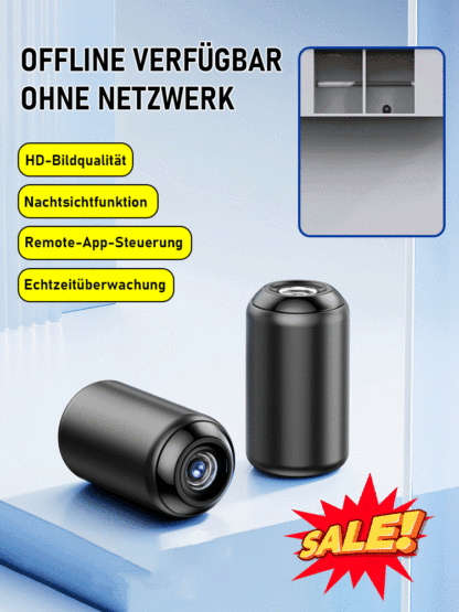 📷 Kabellose Überwachungskamera! 📡 Echtzeitübertragung, 🔋 Akkulaufzeit von 12 Monaten! 🎉