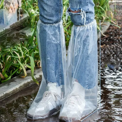 Wasserdichter und rutschfester Überzug für hohe Schuhe