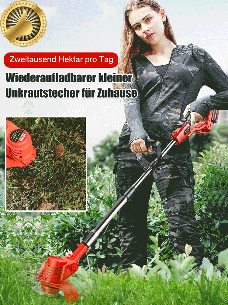 [Zweitausend Hektar pro Tag] Kleines Unkrautbekämpfungsmittel für den Hausgebrauch.
