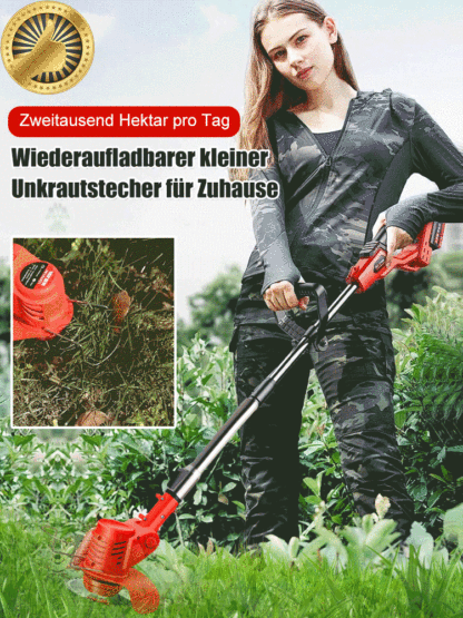 [Zweitausend Hektar pro Tag] Kleines Unkrautbekämpfungsmittel für den Hausgebrauch.