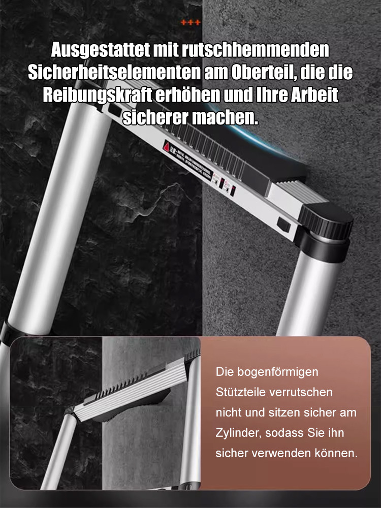Multifunktionale Teleskopleiter